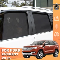 for ford everest ua 2015 2021 car sunshade magnetic front windshield frame curtain auto baby rear side window sun shade shield