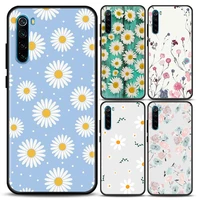 luxury fashion flower phone case for redmi 6 6a 7 7a note 7 note 8 a 8t note 9 s pro 4g t soft silicone