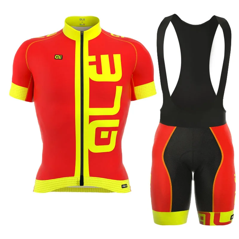 

Pro Cycling Jersey Men Set Bib Shorts Set 2022 Summer Mountain Bike Bicycle Suit Anti-UV Bicycle Team Racing Uniform Clothes