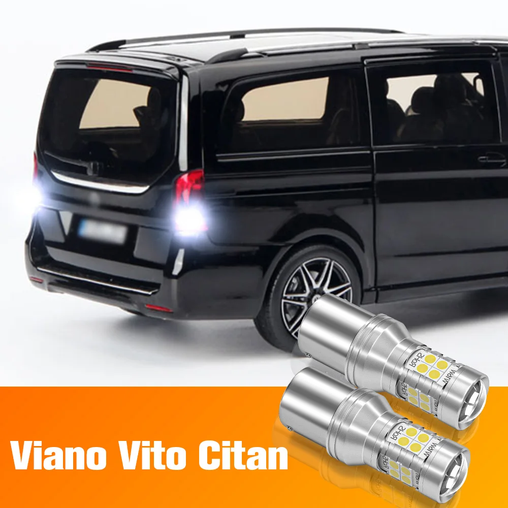 

2pcs LED Reverse Light Backup Bulb Accessories For Mercedes Benz Viano W639 Vito W639 W638 Citan W415 2004 2005 2006 2008 2009