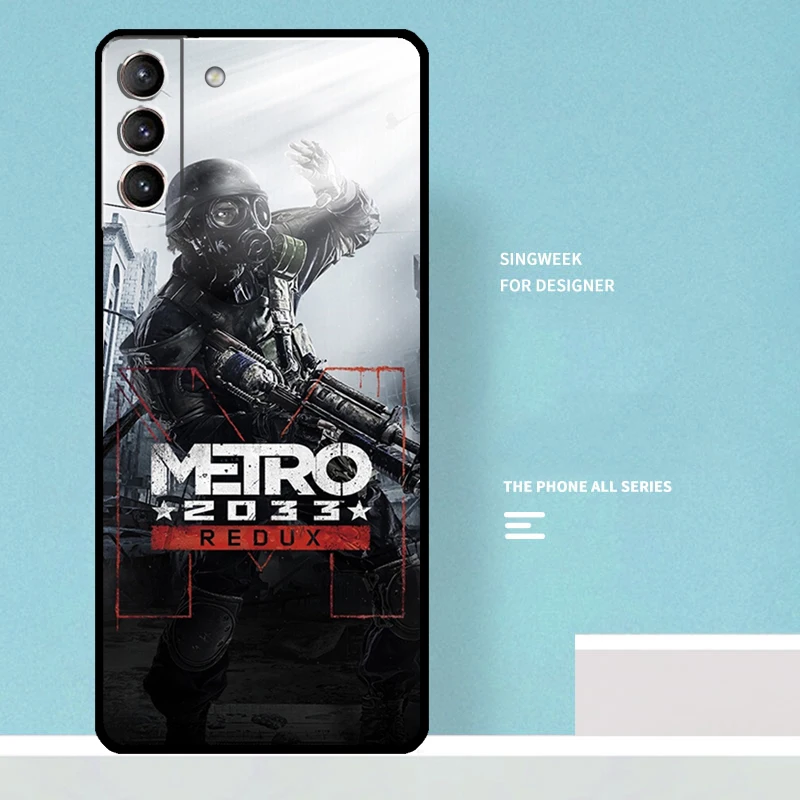 Чехол для телефона Metro 2033 Samsung Galaxy S24 Ultra S23 S22 Plus S21 S20 FE S8 S9 S10 Note 10 20 чехол