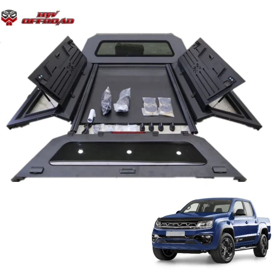 Алюминиевая крышка для навешивания верхняя кемпера задняя Tacoma 2015 + 5 футов/6 футов