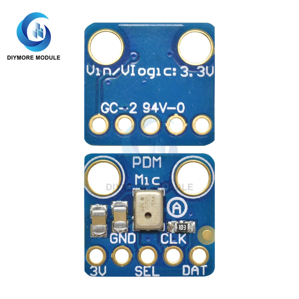 Микрофонный модуль 1 8-3 3 В MP34DT01 простой модуляции импульсной плотности выход PDM