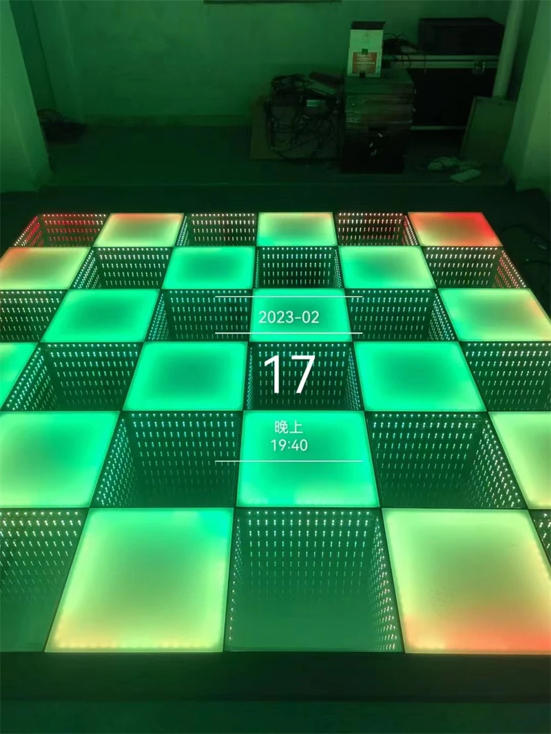 RGB зеркальный танцпол DDMSNSTAR 8 шт