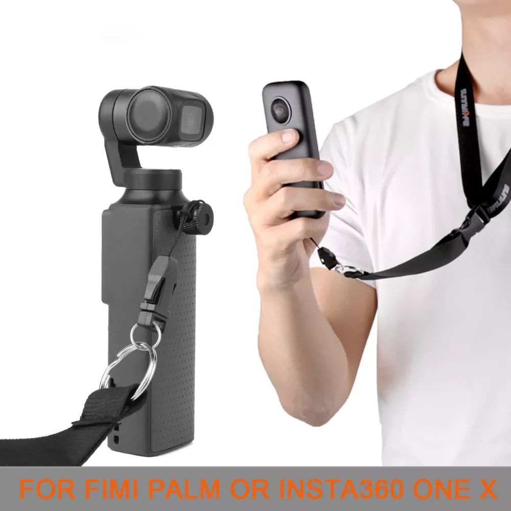 

2022New Neck Strap Wrist Lanyard Rope for FIMI Palm Handheld Gimbal For Insta360 One X Camera Accessories