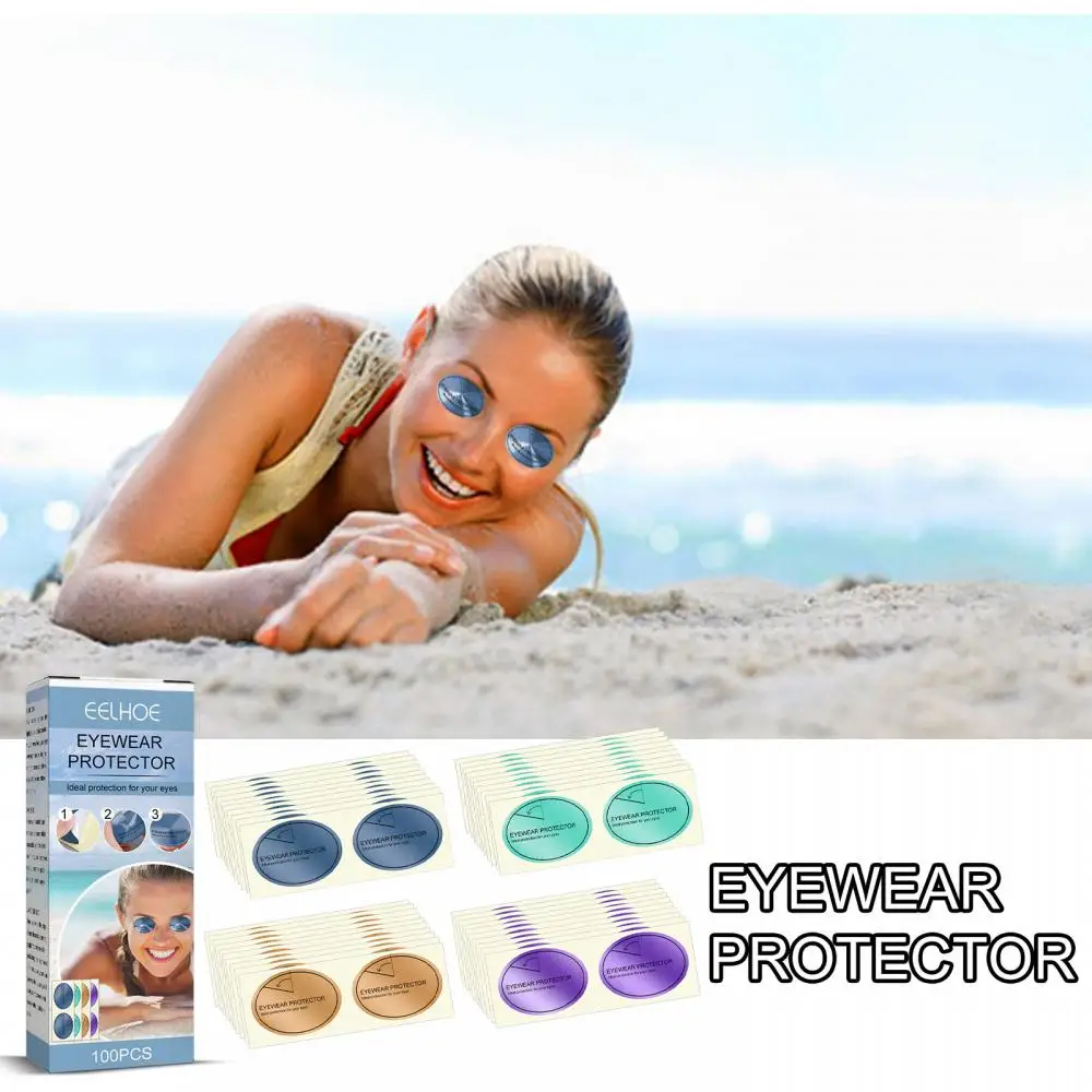 

Eelhoe 100 шт. патчи для глаз для пляжа и пляжа