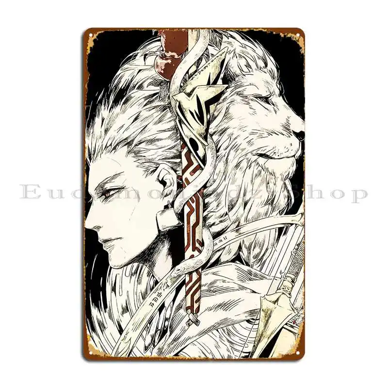 

King Of Heroes Metal Signs Wall Custom Wall Decor Printed Party Pub Tin Sign Poster