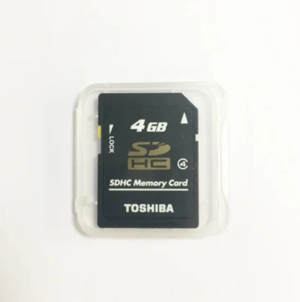 Фото Карта памяти Toshiba SDHC 4 ГБ, класс 4, C4 P-SDHC4G4, оригинальная высокоскоростная SD-карта для цифровых камер №3