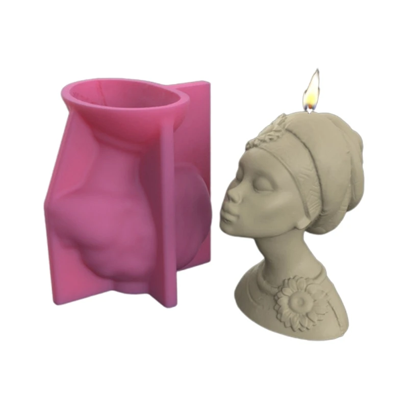 

Party Ornament Silicone Mold for Homemade Beeswax Candle Soap Candle Resin Mold