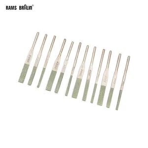 Алмазные напильники для сабельной шлифовки, 12 шт.упак. 70x25x3 мм