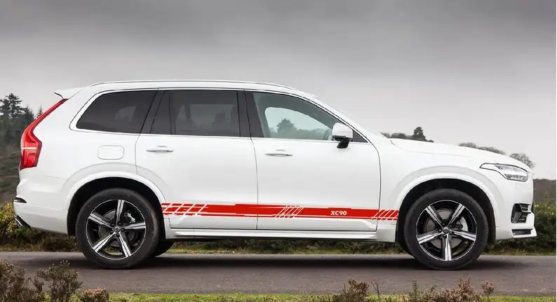 

Sport Sticker Decal Side Door Stripes Compatible with XC90