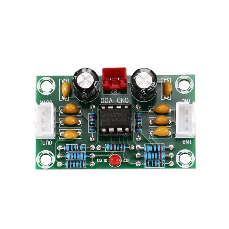 4х мини-предусилитель усилитель Op Amp модуля двухканальный предусилитель NE5532