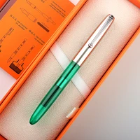 1 pc jinhao high quality 0 38mm fountain pen full metal and plastic luxury pens caneta office school stationery supplies