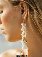 conch holiday style accessories european and american baroque pearl conch necklace earrings beautifully matched ornaments