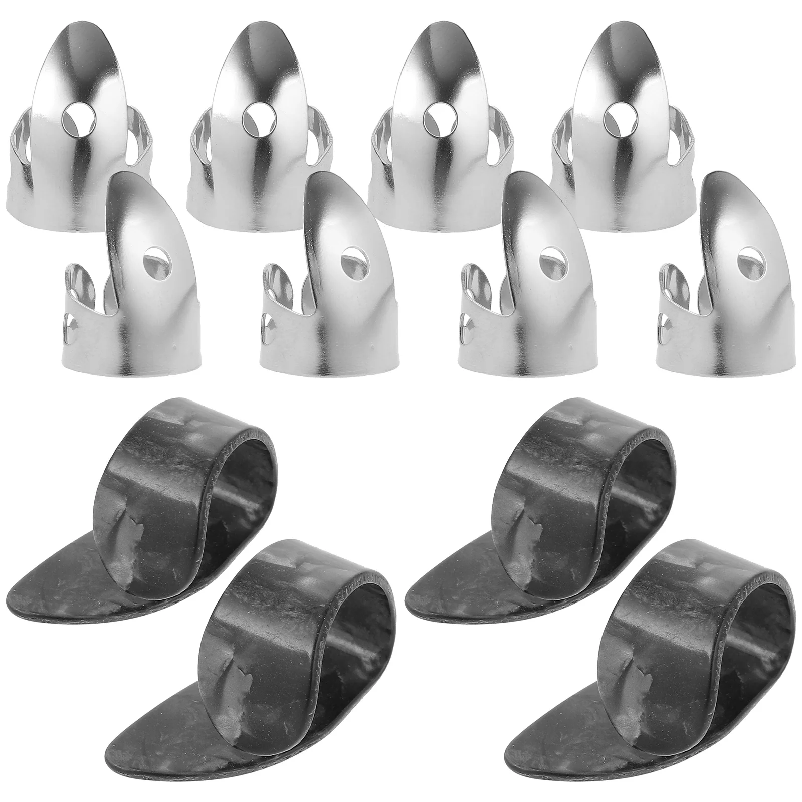 

12 Pcs Acoustic Guitar Picks Folk Bass Accessories Ukulele Thick Electric Finger
