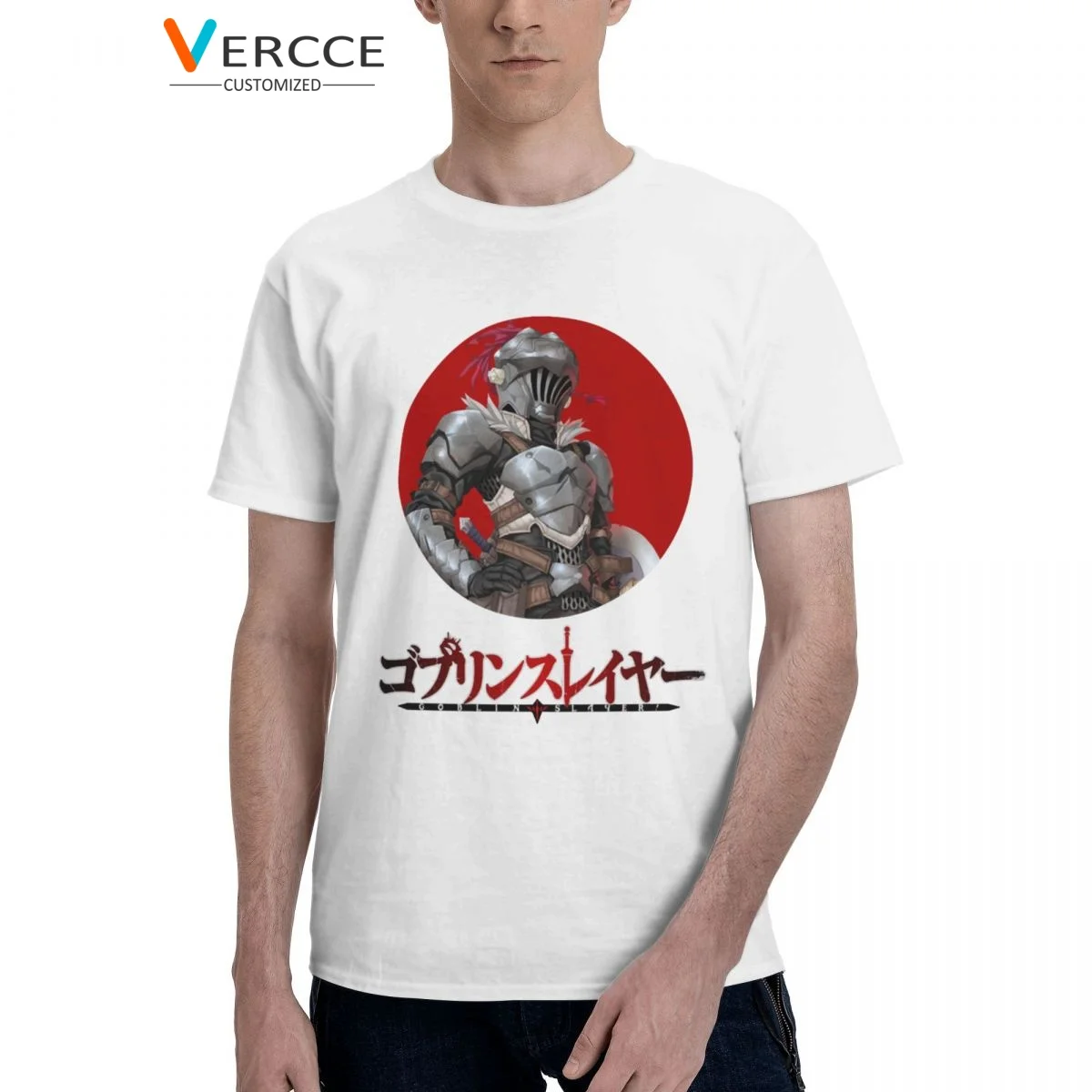 

Футболка Goblin Slayer, хлопковые высококачественные футболки с коротким рукавом, одежда для мужчин и женщин, футболки в подарок