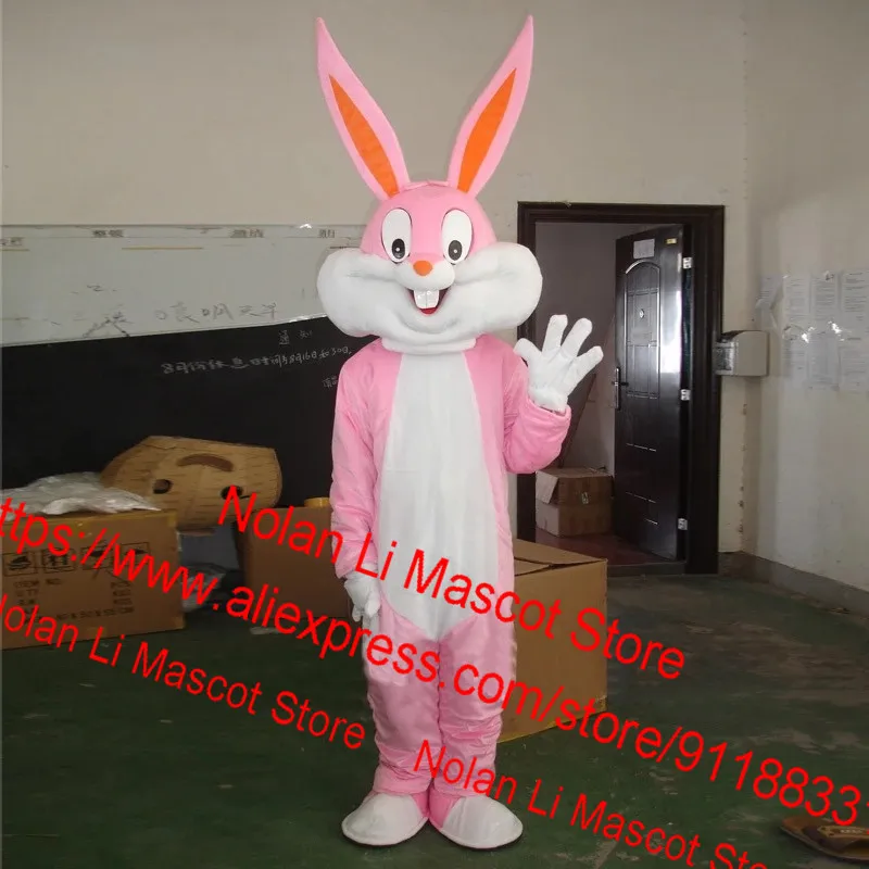 

Adult Easter Rabbit Mascot Clothing Animal Cartoon Flower Dress Role Playing Advertising Game Props Activity Birthday Party 1124