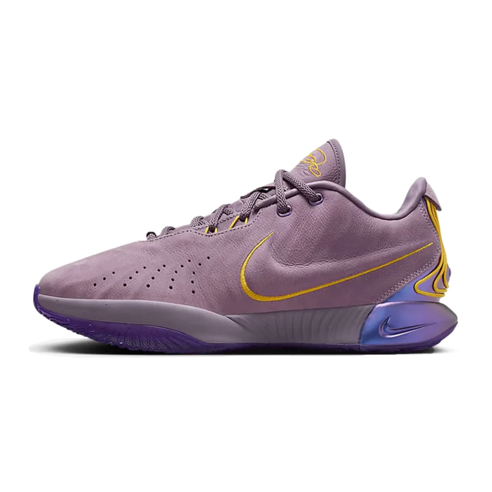 Фото Кроссовки Nike LeBron 21 «Purple Rain» — удобные и универсальные низкие баскетбольные кроссовки с амортизацией из пены, мужские, FV2346-500 №2