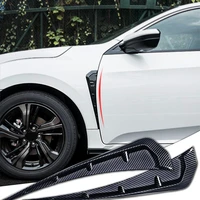 auto side fender vent cover fender decoratie side wing air vent intake spatbord cover trim auto styling past voor honda civic