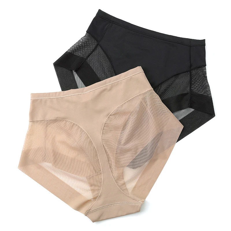 

Women Seamless Lingerie High Elastic Transparent Women Panties Soft Breathable Knickers Female Underpants Intimates Lingerie