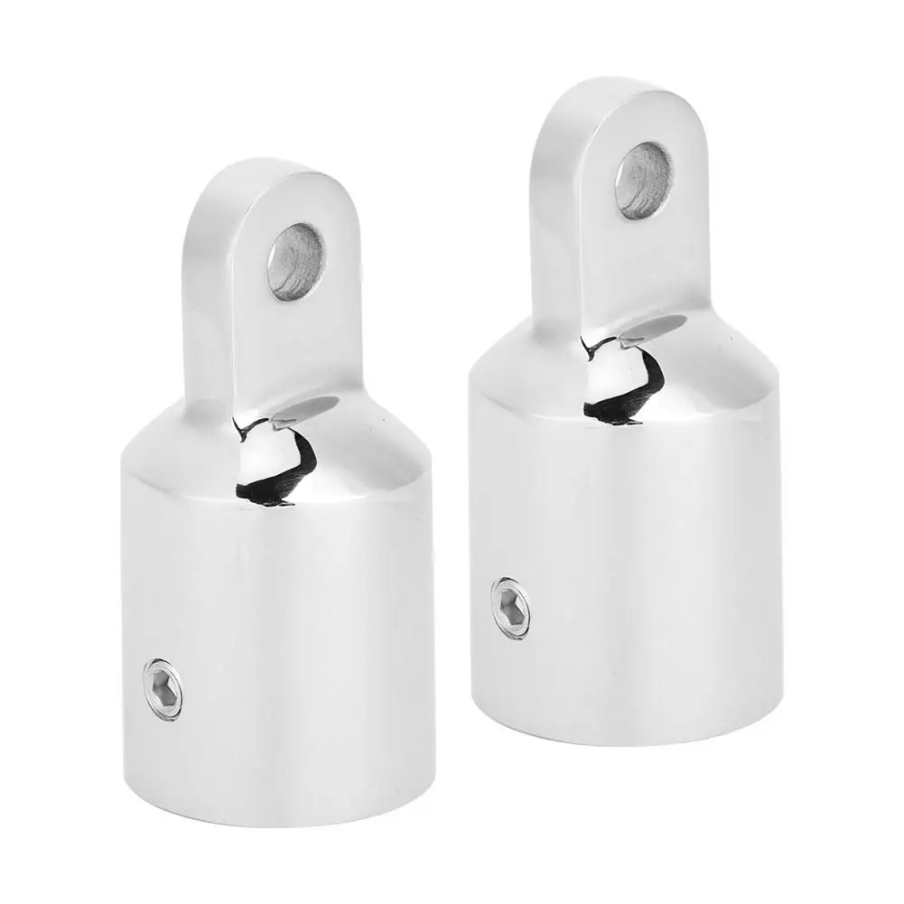 

2 шт., наконечники из нержавеющей стали 22 мм 0,9 дюйма