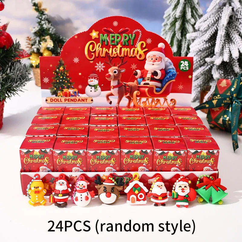 

Рождественские брелоки 24 шт