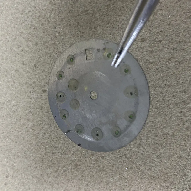 NH35 case LHD (left hand drive) set Accessories sapphire modified mechanical waterproof watch NH35 movement  dial hand C3 Date