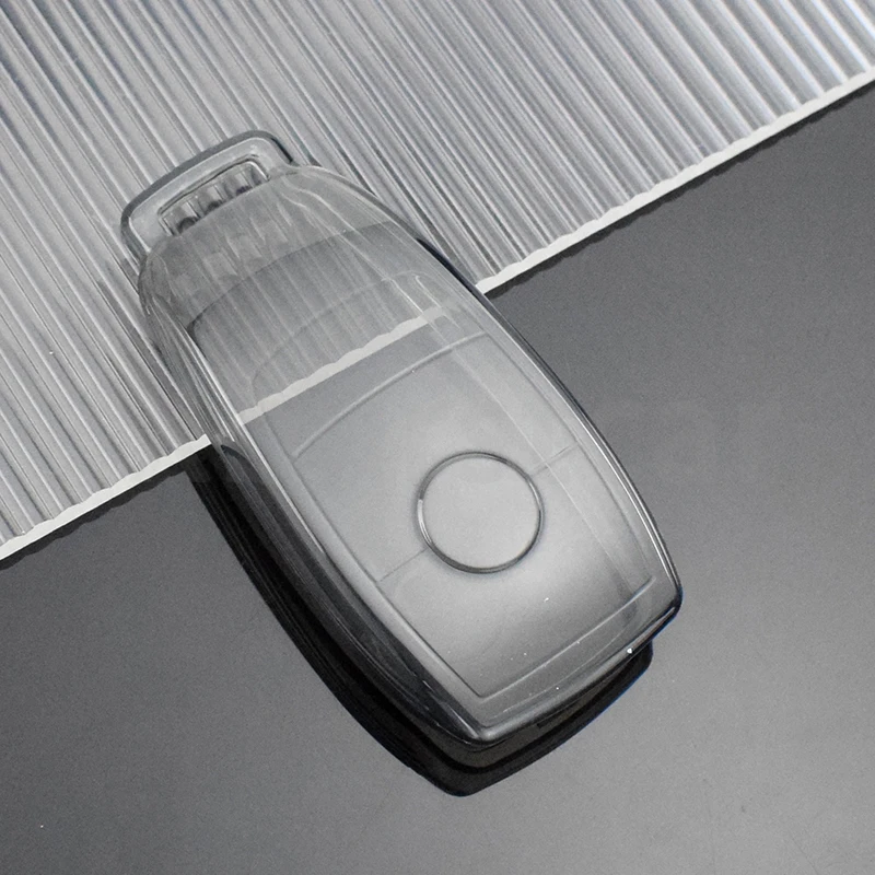 

Прозрачный чехол для автомобильного ключа из ТПУ, чехол для Mercedes Benz A C E S G Class GLC CLE CLA W177 W205 W213 W222 X167 AMG