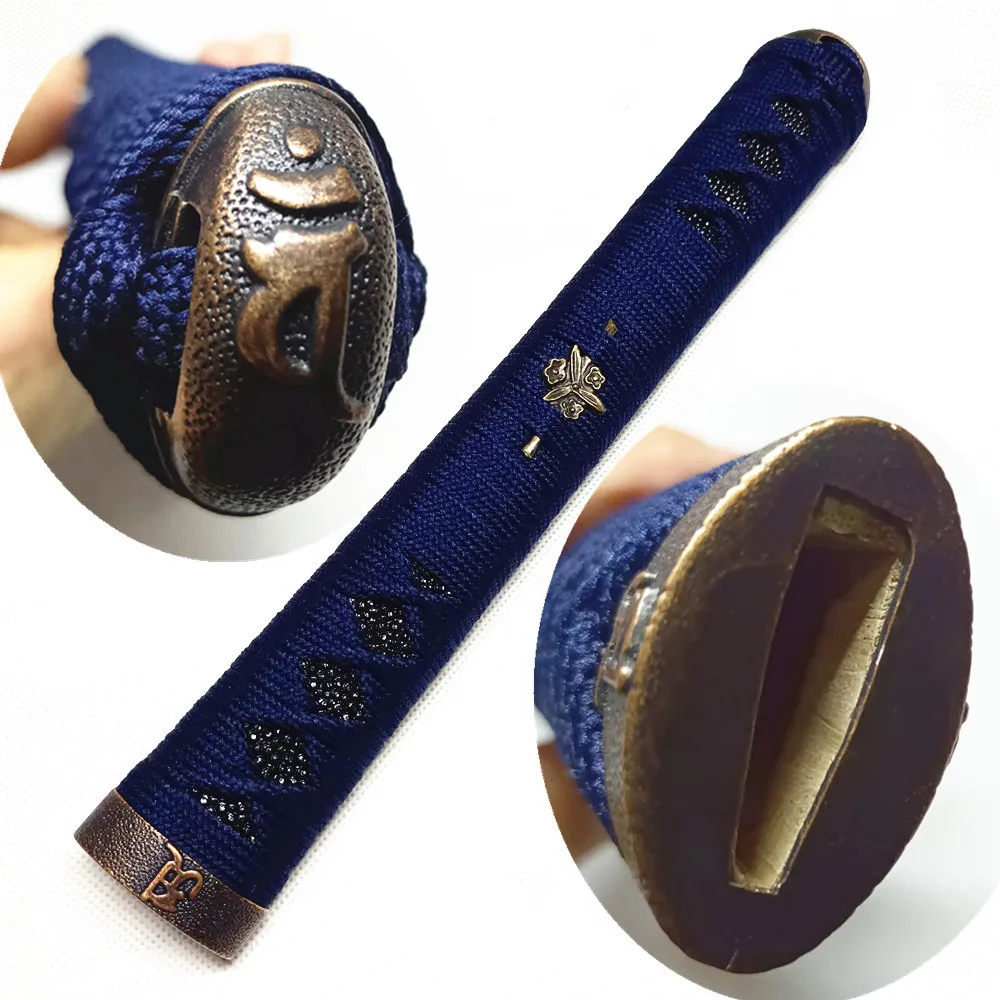 Уникальная форма песочных часов Rikko Tsuka ручка из сплава Fuchi Menuki Silo Ito фитинги F