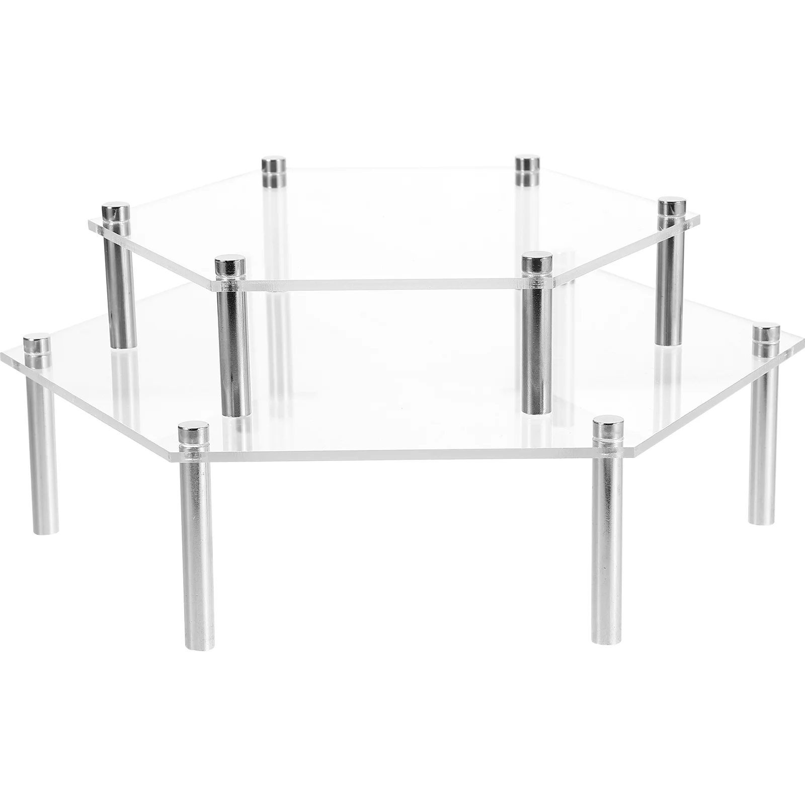 Прозрачная акриловая подставка для кексов подставки еды шведского стола фигурок