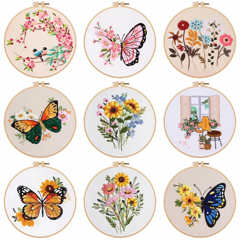 Набор для вышивки крестиком стеллаж рукоделия набор сделай сам взрослых