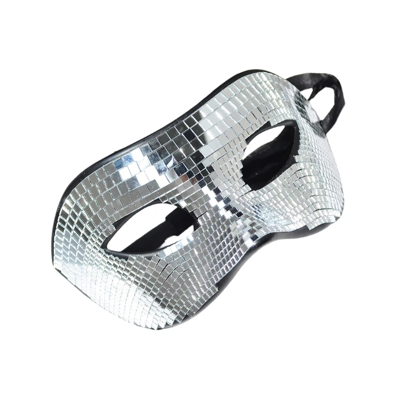 Привлекательная блестящая диско-маска для клубных дней рождения и торжеств