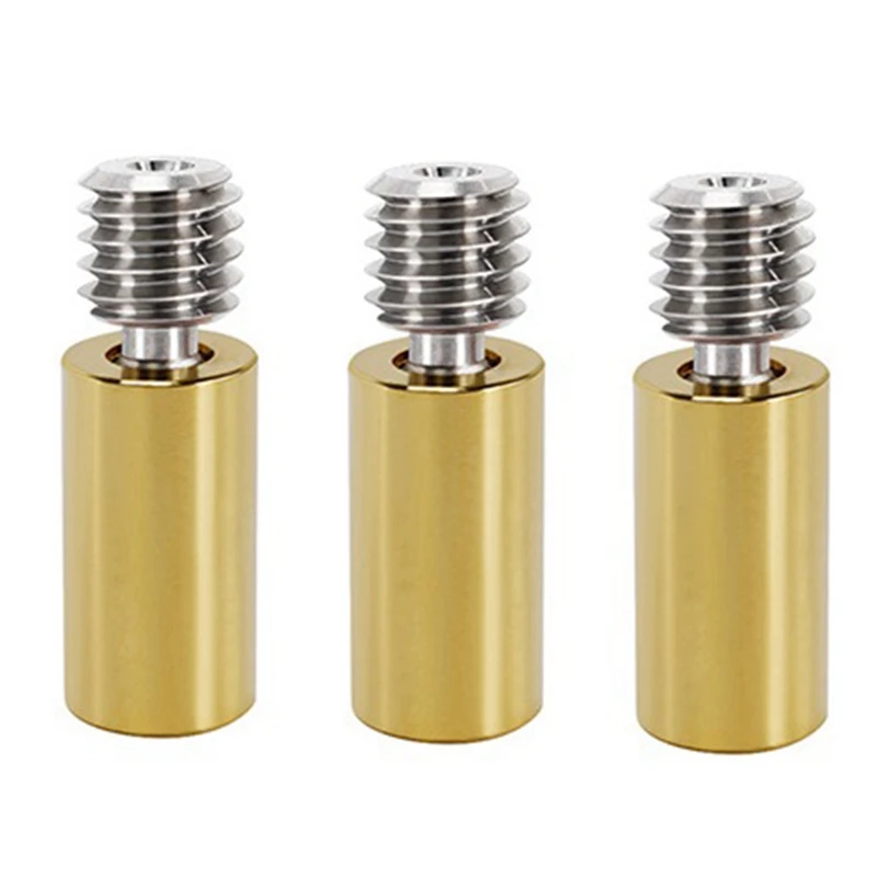

3Pcs High Temperature M6 Threaded Throat, for 1.75mm Consumables, for E3D V5/V6, Prusa I3 MK3S