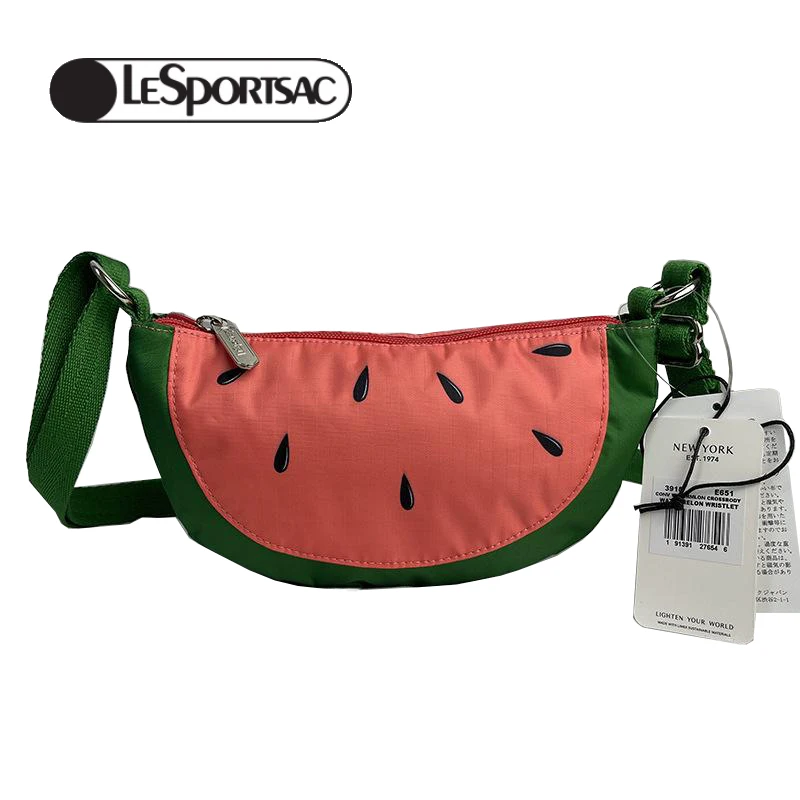 

Оригинальная сумка-тоут LeSportsac, милая сумка-арбуз, новая женская сумка, повседневная мультяшная сумка через плечо, сумка-мессенджер, женская ...