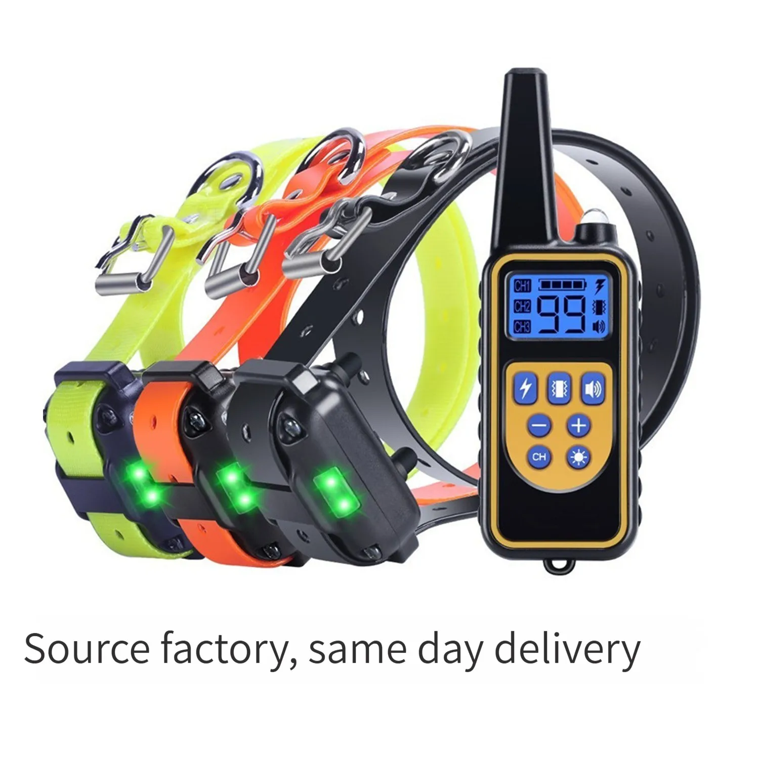 

Электронный ошейник для собак, дистанционное управление, предохранитель с голосовым управлением