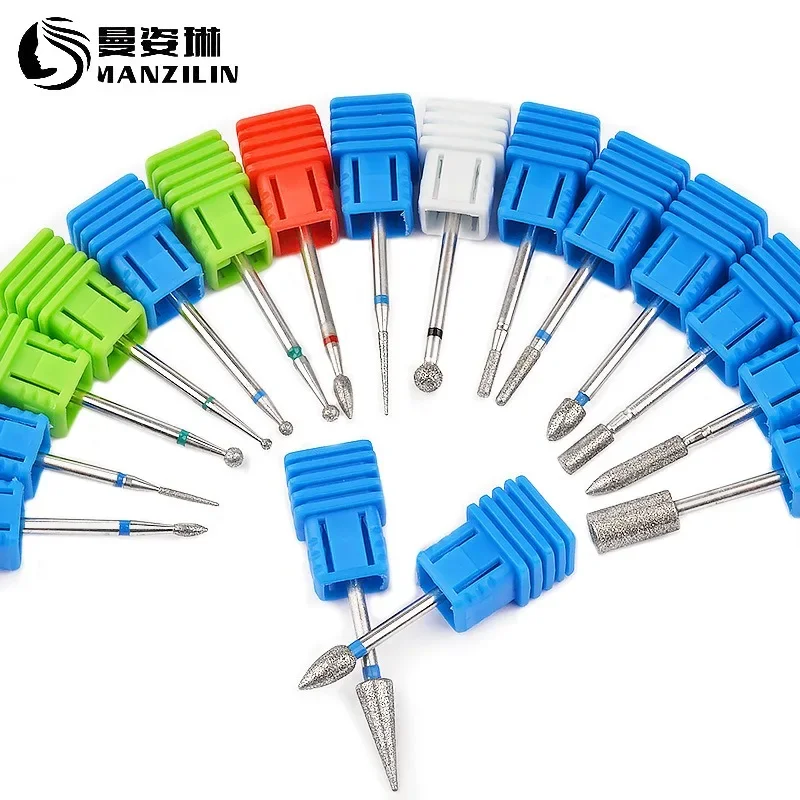 

Международная торговля, аппарат для полировки ногтей из вольфрамового стального сплава, шлифовальная машина, Шлифовальная головка, инструмент для полировки, 17 моделей