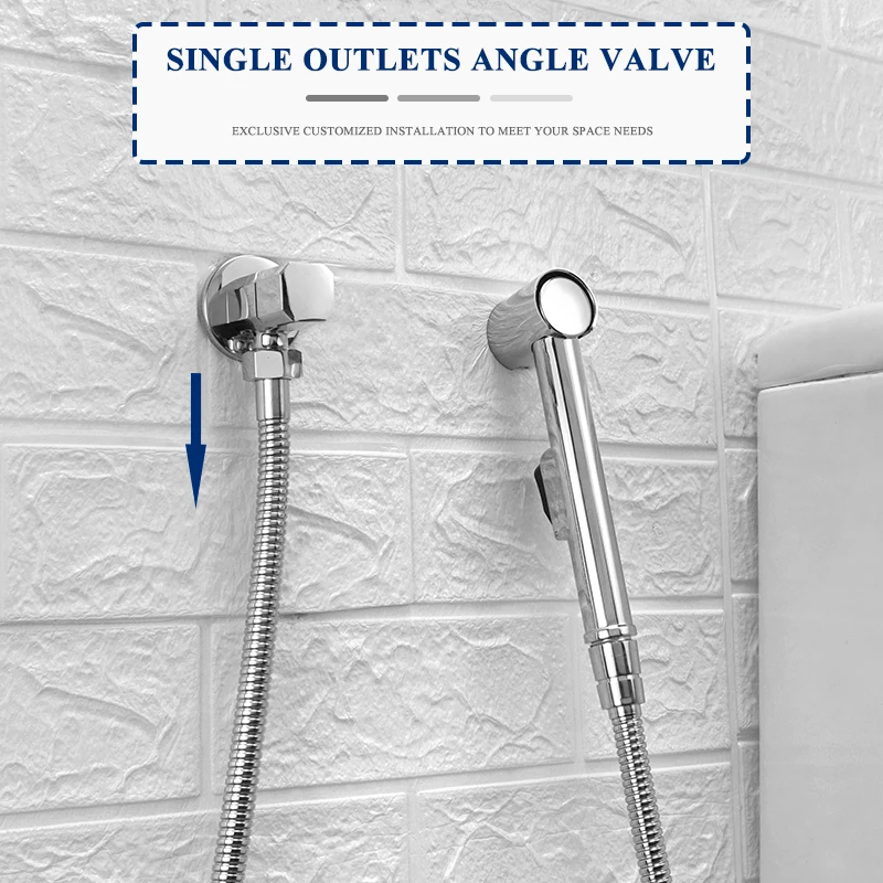 Ручной самоочищающийся распылитель для биде насадка душа Shattaf ручной ванной