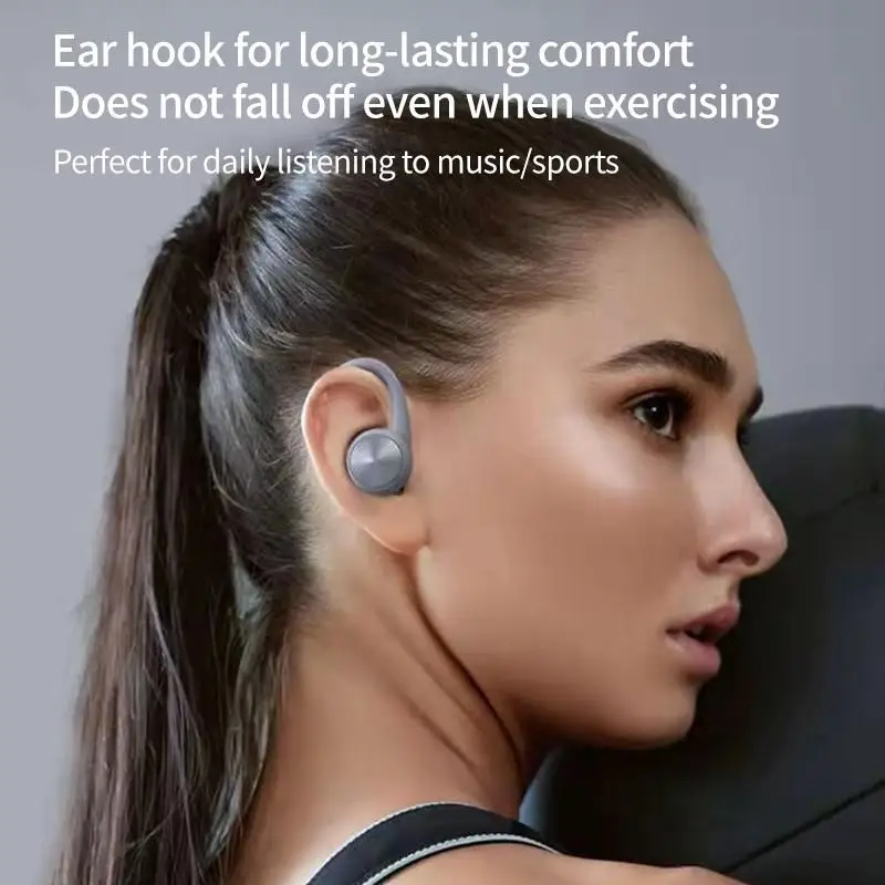 TWS Sports Earbuds Bluetooth 5.0 HIFI Bass Wireless Headphones LED Touch Hands-free Earphone Noise Cancelling Waterproof Headset |
