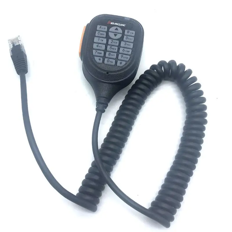 Baojie BJ-218 Speaker PTT Mic Speaker Microphone for BJ-218 BJ218 Zastone Z218 Mini Mobile Car Radio Transceiver Walkie Talkie