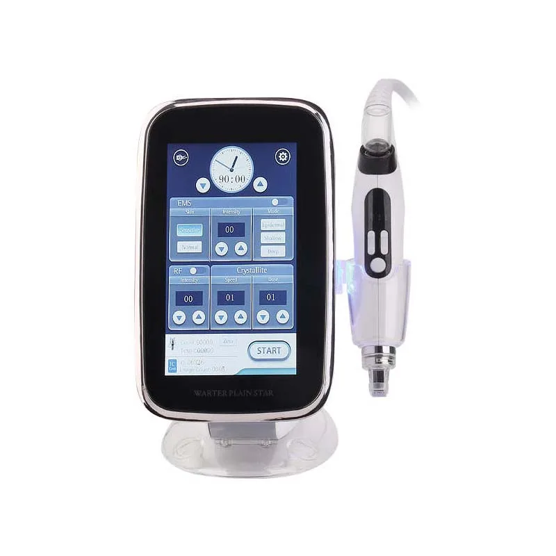 

Portable Nano Mesogun Vacuum Needle-free RF&EMS Mesotherapy Fractional Rf Machine Skin Rejuvenation Anti-wrinkle Instrument