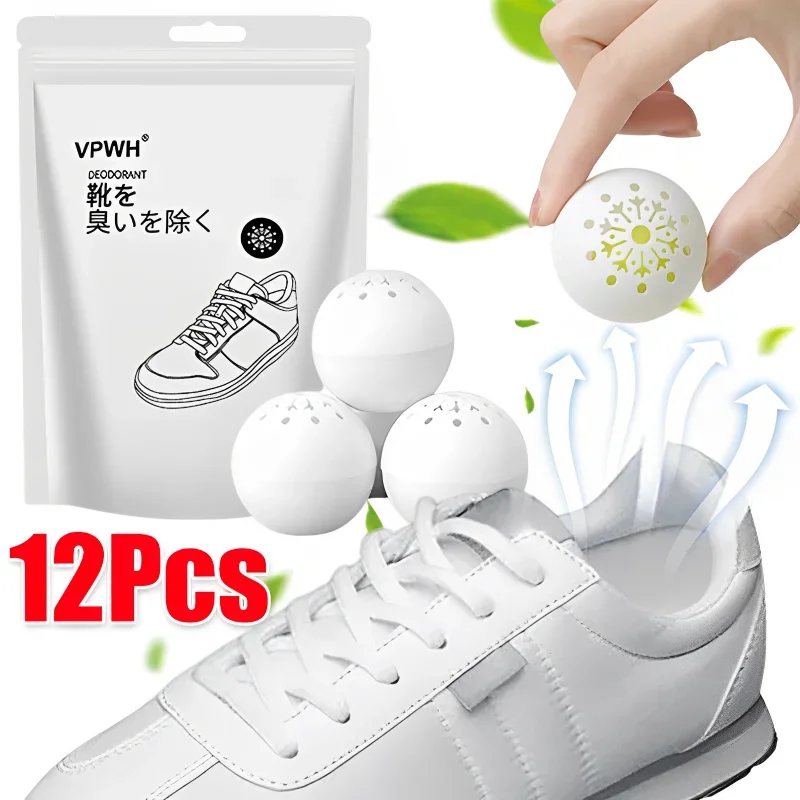 

12/1PCS Deodorizer Freshener Balls For Shoes Tea Fragrance Essential Foot Care Everyday Footwear Scent Shoe Closet Fresh Ball