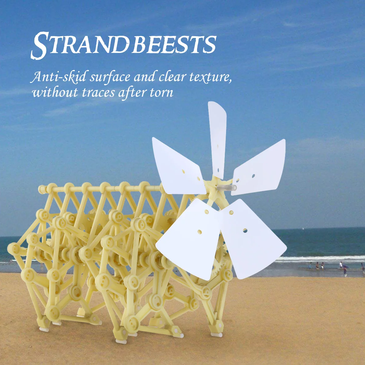 Ветроприводная модель Animaris Parvus Strandbeest сборка робота ходунки набор игрушек