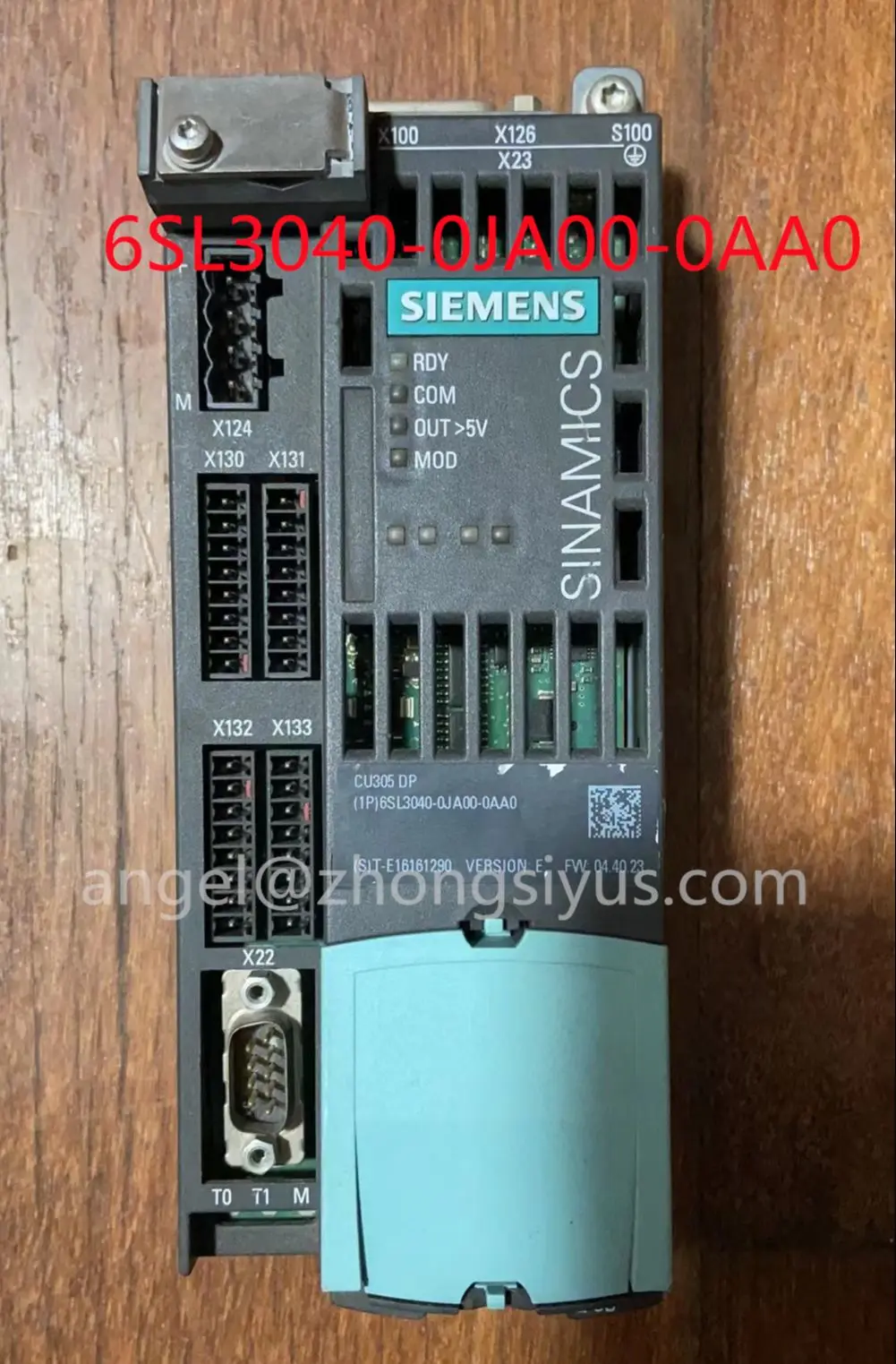 

6SL3040-0JA00-0AA0 б/у SINAMICS S110 блок управления CU305 DP с интерфейсом PROFIBUS без карты памяти