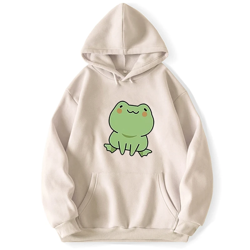 Skateboarding Frog Hoodie Jumpers Hoodies For Men Clothes Sweatshirts Trapstar Autumn Pullovers Pocket Korean Style Sweatshirt