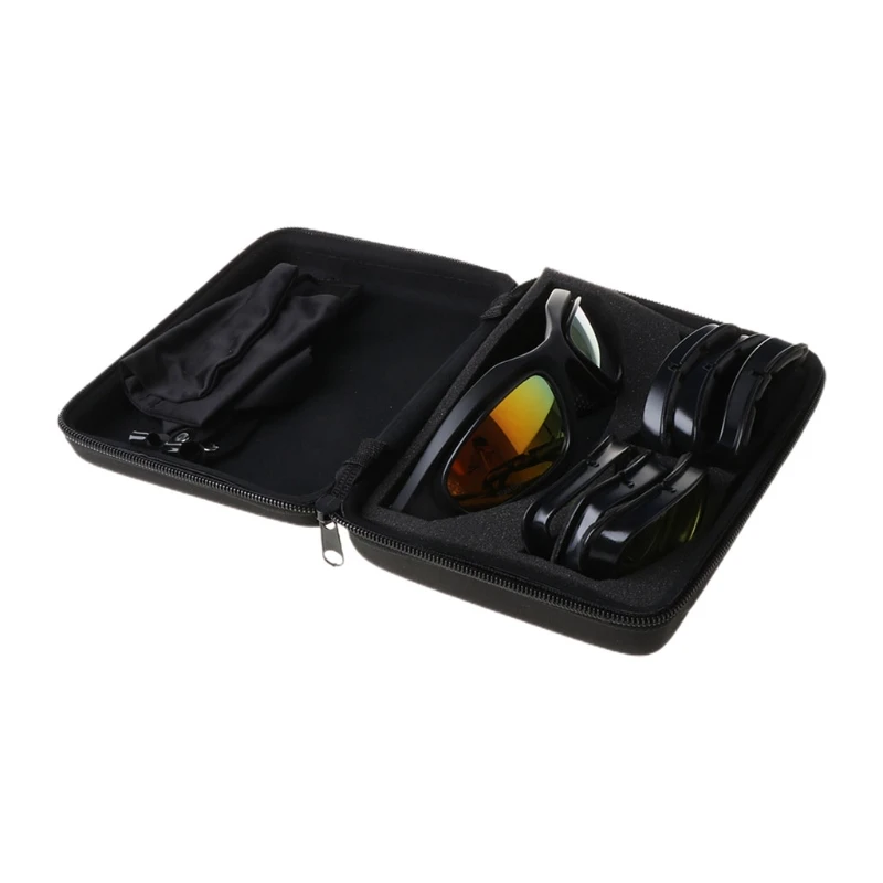 

Windproof Polarized Motorcycle Lens for Sun Glasses Riding Cycling Biker Sports F19A