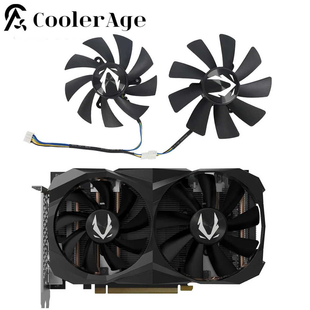 

Вентилятор видеокарты GA92S2H100MM GAA8S2U RTX2070 для ZOTAC GeForce RTX 2070 8 Гб OC Mini вентилятор Охлаждения видеокарты