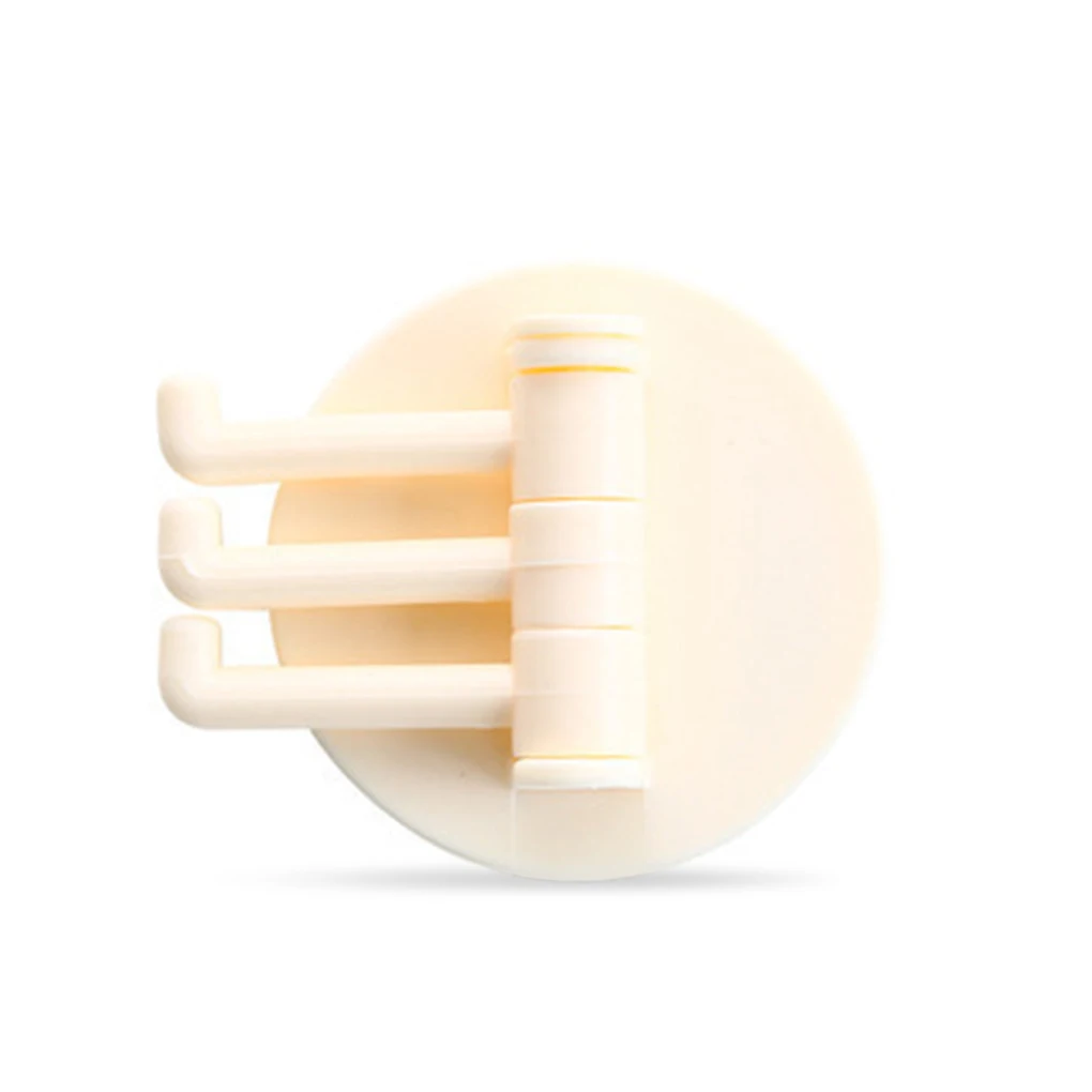 

Hook Towel Bar Self-adhesive Hanger Wall-mounted Rotating Adjustable Seamless Punch-free Holder Household Accessories