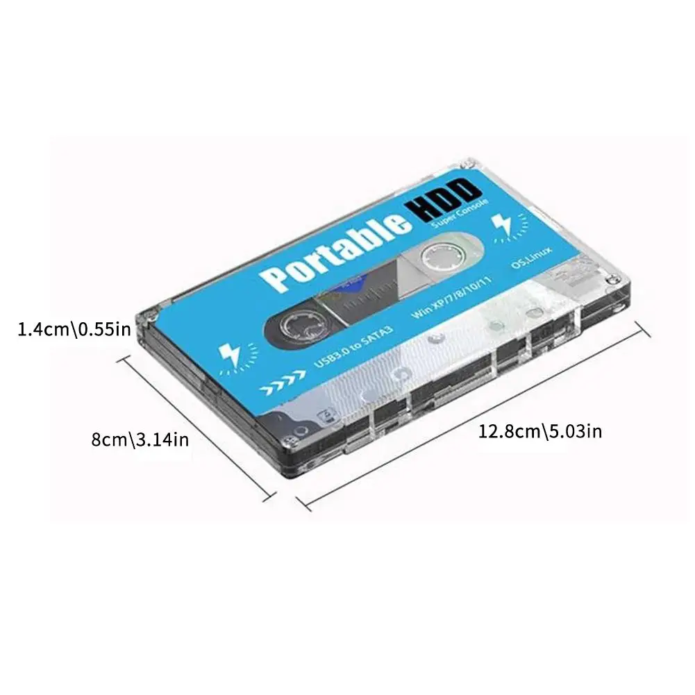 Игровой жесткий диск Super Console 500G 100000 Видеоигры 70 эмуляторов для DC/MAME/SS/NAOMI/PS2/PS1 Plug and