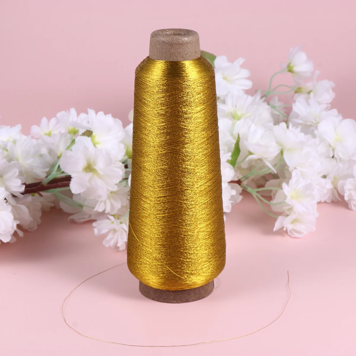 4 рулона ниток для вышивания крючком сделай сам металлическая катушка вышивки