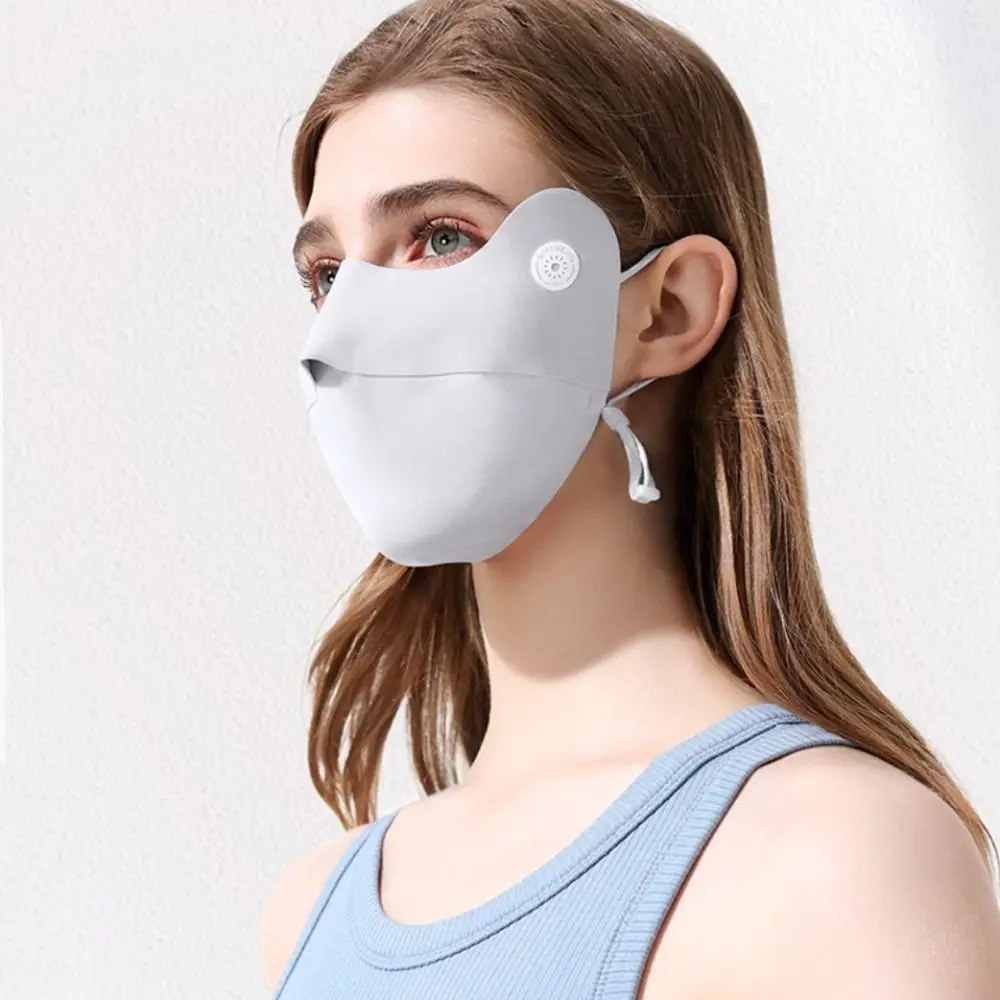 

Охота бег Защита от Солнца Анти-УФ унисекс Спортивная маска шарф для лица ледяная шелковая маска для лица